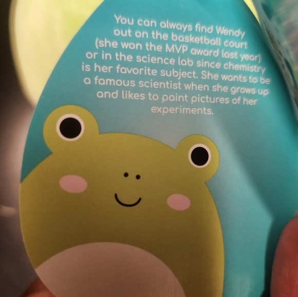 Squishmallow,  Wendy the Frog - Picture 5 of 7